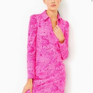 Lilly Pulitzer Luxletic Pink Paisley dress